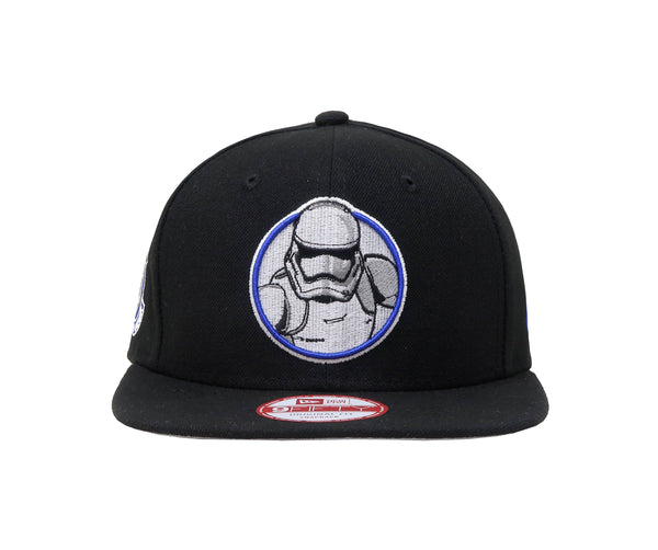 New Era 9Fifty Men's Star Wars Stormtrooper VII Black/Gray Adjustable SnapBack Cap