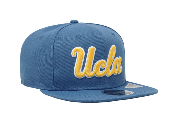 New Era 9Fifty Men's Cap UCLA Bruins Script On Field Sky Blue Snapback Hat