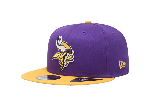 New Era 9Fifty Men's Minnesota Vikings Baycik Purple/Gold SnapBack Cap