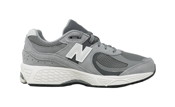 New Balance Big Kids 2002 Suede Gray Shoes