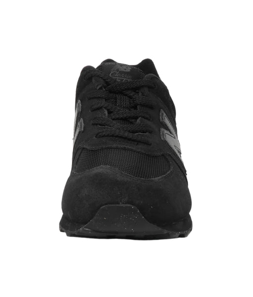 New Balance Big Kids 574 Black/Black Shoes