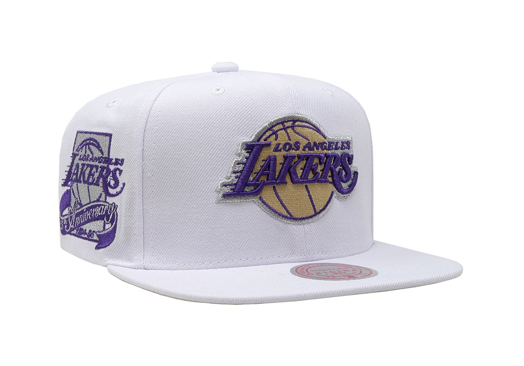 Mitchell & Ness White / Purple Los Angeles Lakers