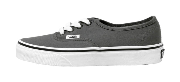 Vans Men's Authentic Pewter/Black Low Top Shoes