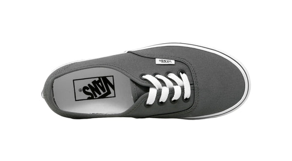 Vans Men's Authentic Pewter/Black Low Top Shoes