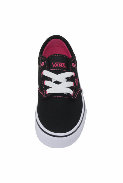 Vans Little Kids Atwood Black/Pink Shoes