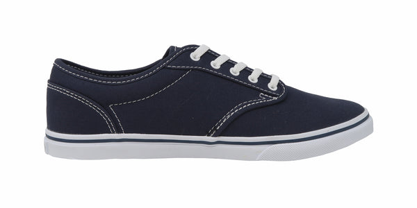 Vans Womens' Atwood Low Top Navy/White Shoes