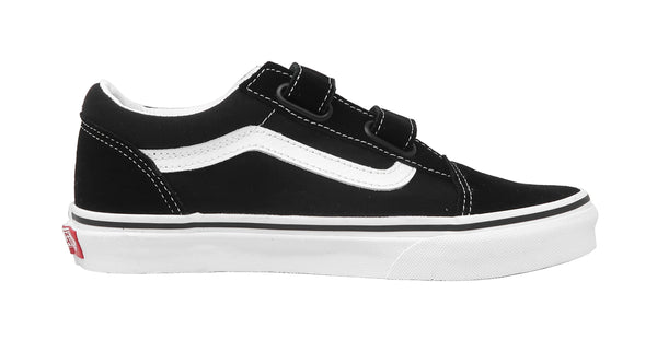 Vans Big Kids Old Skool V Black/White Shoes