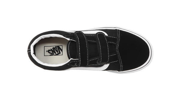 Vans Big Kids Old Skool V Black/White Shoes