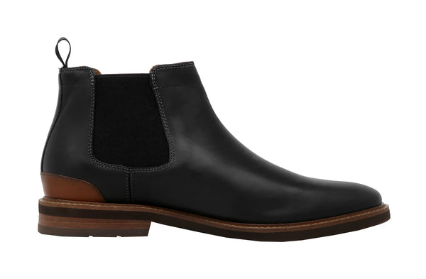 Florsheim Men's Highline Gorebt Chukka Leather Black Boot