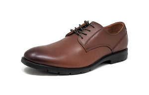 Florsheim Westside Plain Toe Oxford Cognac/Black Men's Shoes