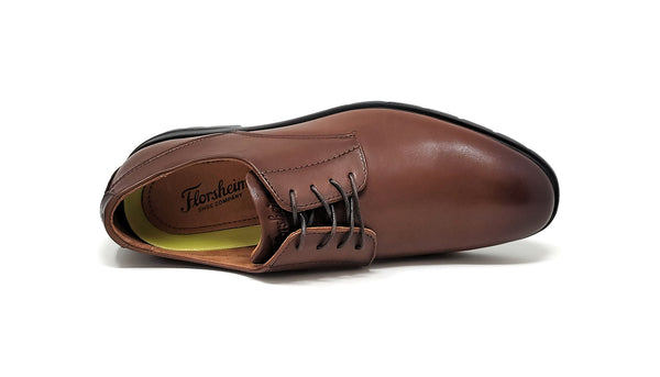 Florsheim Westside Plain Toe Oxford Cognac/Black Men's Shoes