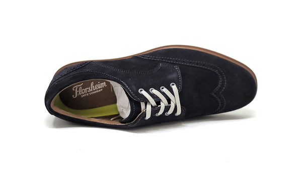 Florsheim Men's Astor Wingtip Oxford Navy Shoes