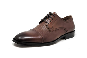 Florsheim Men's Belfast Cap Toe Oxford Cognac 3E Wide Shoes
