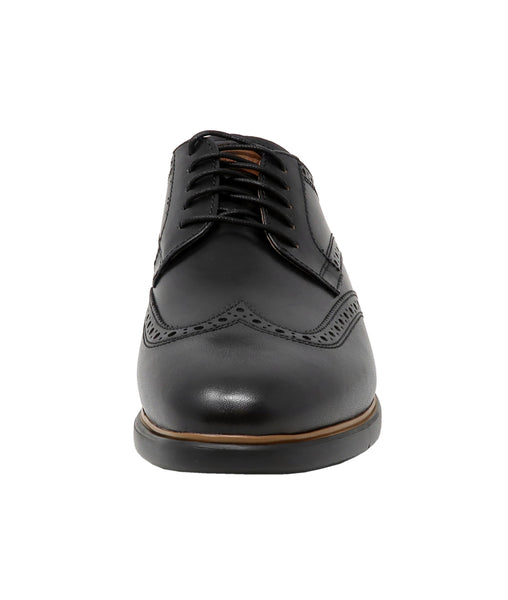 Florsheim Fuel Wingtip OX Wide Black/Black Men's Shoes