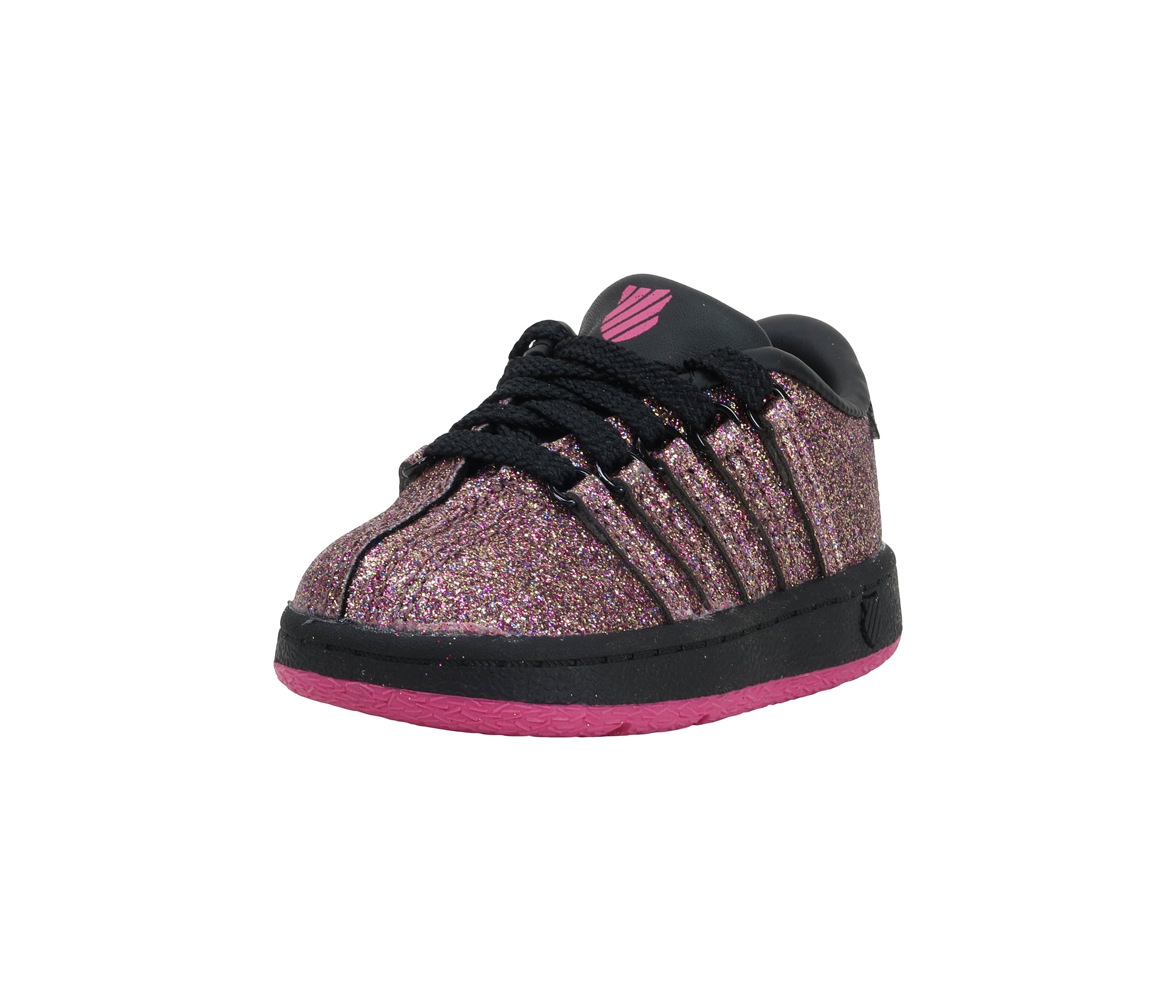 K-Swiss Toddler Classic VN Black/Sparkle Shoes