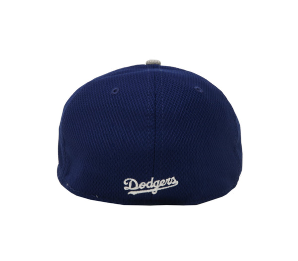 New Era Men's Hat 39Thirty Los Angeles Dodgers "D" Diamond Era Royal/Grey Cap