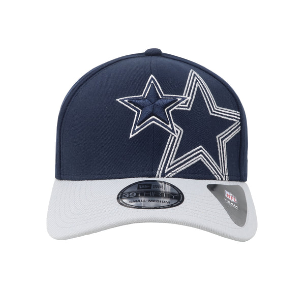 New Era Men's Hat NFL 39Thirty Dallas Cowboys Outliner Navy/Grey Cap