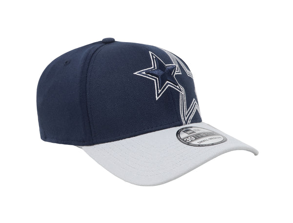 New Era Men's Hat NFL 39Thirty Dallas Cowboys Outliner Navy/Grey Cap