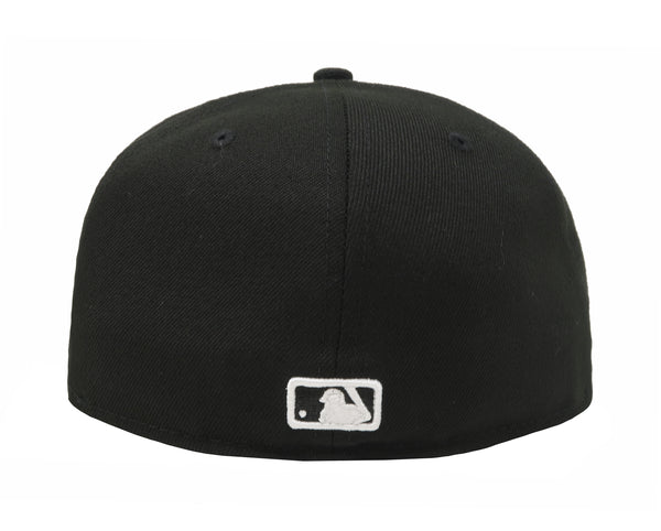 New Era 59Fifty Men's Los Angeles Angels Black Fitted Cap