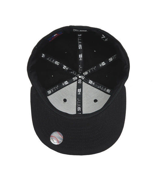 New Era Men MLB Fitted 59Fifty Boston Red Sox Black Cap