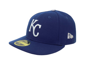 New Era 59Fifty Men's Kansas City Royals Low Profile Royal Blue Fitted Hat