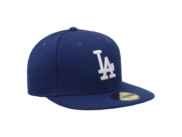 New Era 59Fifty Men's MLB Basic Los Angeles Dodgers Royal Blue Fitted Cap