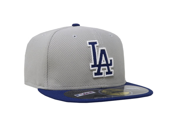 New Era 59Fifty Men's Diamond Era Los Angeles Dodgers Grey/Royal Fitted Cap