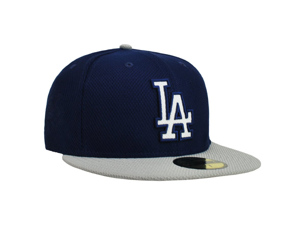 New Era 59Fifty Men's Diamond Era Los Angeles Dodgers Royal/Grey Fitted Cap