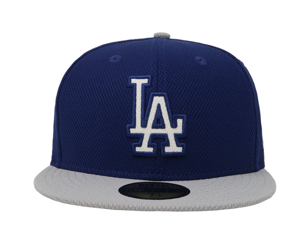 New Era 59Fifty Men's Los Angeles Dodgers Diamond Era Royal/Grey Fitted Cap