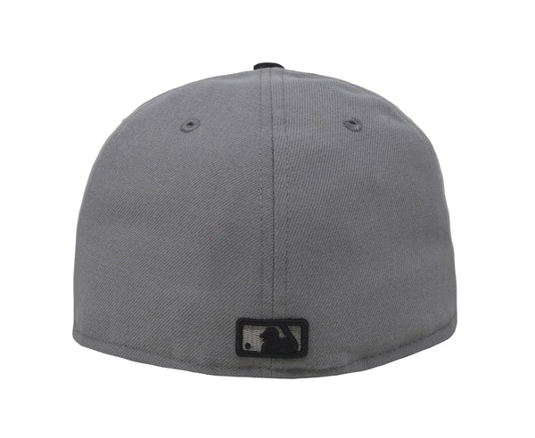 New Era 59Fifty Men's New York Yankees Grey/Black Fitted Cap