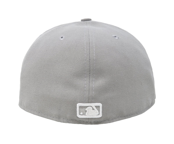 New Era 59Fifty Men MLB Basic New York Yankees Grey Fitted Cap