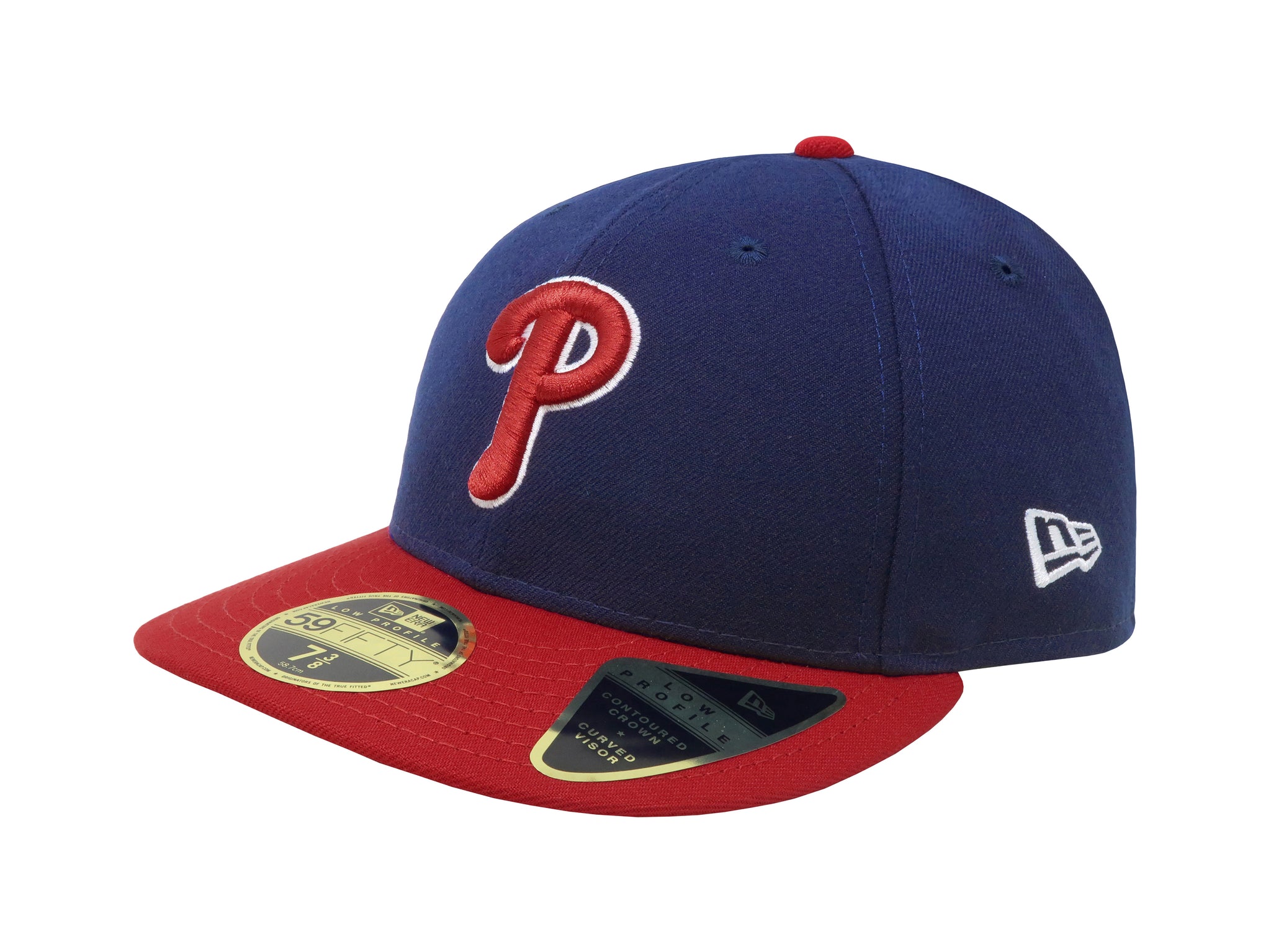 Philadelphia Phillies New Era White Logo 59FIFTY Fitted Hat - Royal
