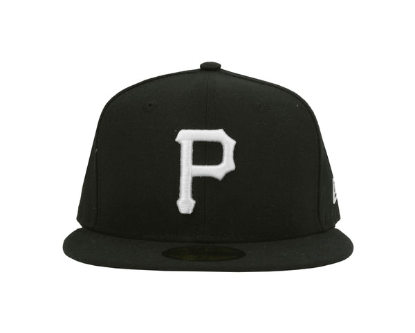 New Era 59Fifty Men MLB Basic Pittsburgh Pirates Black Fitted Cap
