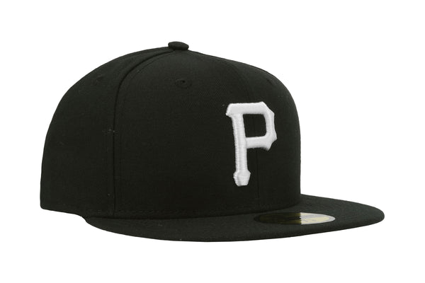 New Era 59Fifty Men MLB Basic Pittsburgh Pirates Black Fitted Cap
