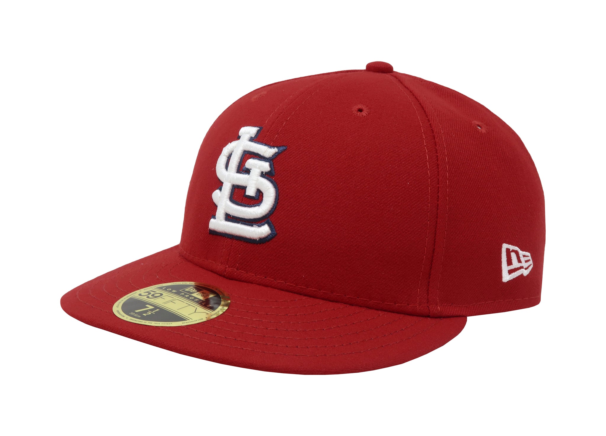 New Era 59Fifty Men's St. Louis Cardinals Low Profile Fitted Red Cap