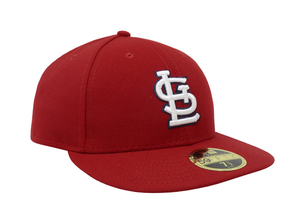 New Era 59Fifty Men's St. Louis Cardinals Low Profile Fitted Red Cap