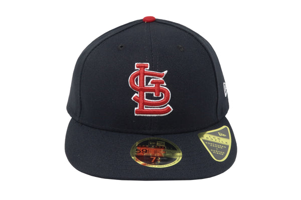New Era 59Fifty Men's St. Louis Cardinals Low Profile Fitted Navy Cap