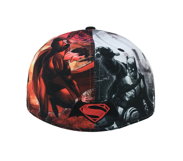 New Era 59Fifty Men's DC All Over SuperHero Print Fitted Size Cap