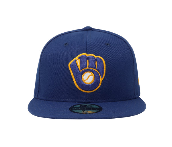 New Era 59Fifty Men's Milwaukee Brewers 2019 Alternate Royal Blue Fitted Cap