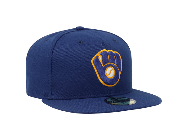 New Era 59Fifty Men's Milwaukee Brewers 2019 Alternate Royal Blue Fitted Cap