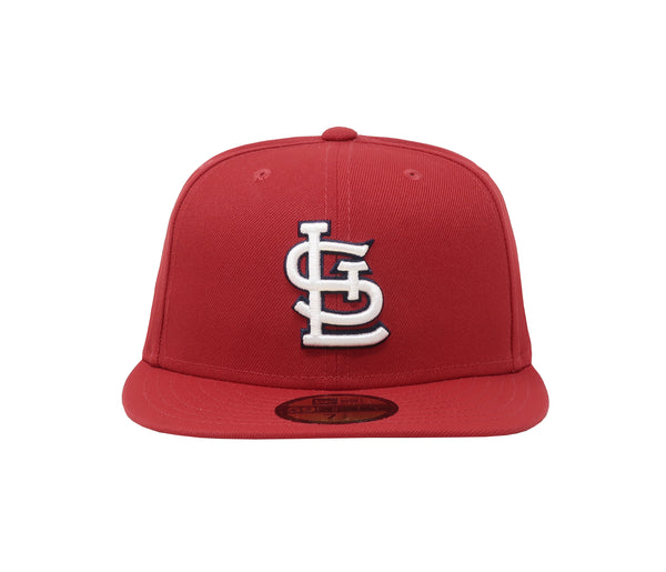 New Era 59Fifty Men's St. Louis Cardinals "stl" Red Fitted Cap
