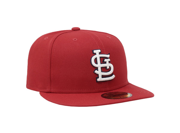 New Era 59Fifty Men's St. Louis Cardinals "stl" Red Fitted Cap