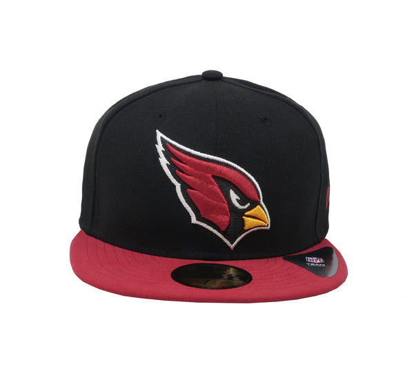 New Era 59Fifty Men's Arizona Cardinals Black/Burgundy Fitted Cap