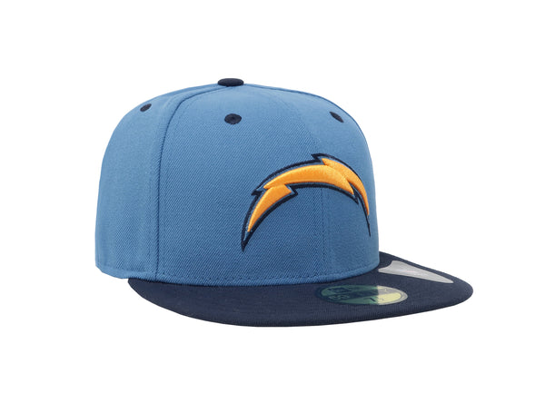 New Era 59Fifty Men's Los Angeles Chargers 2tone Sky Navy Fitted Cap