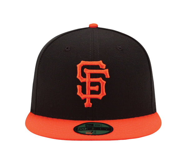 New Era 59Fifty Men's San Francisco Giants Black/Orange Fitted Alternate Cap