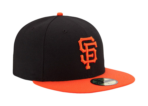 New Era 59Fifty Men's San Francisco Giants Black/Orange Fitted Alternate Cap