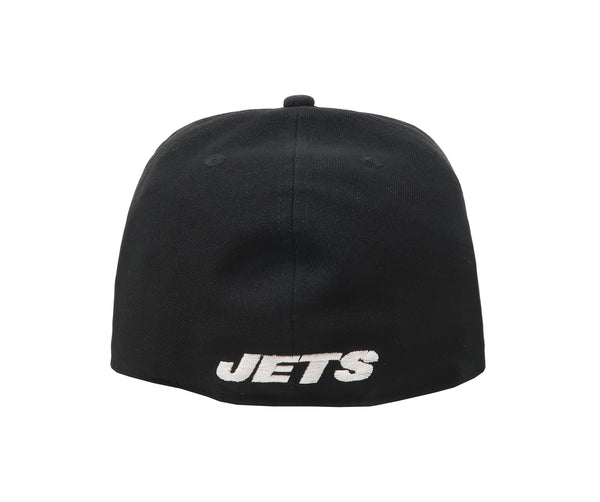 New Era 59Fifty Men's NFL New York Jets Black/Green Fitted Cap