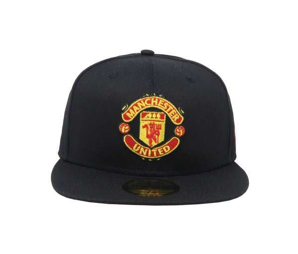 New Era 59Fifty Men's Manchester United Football Club Black Fitted Cap