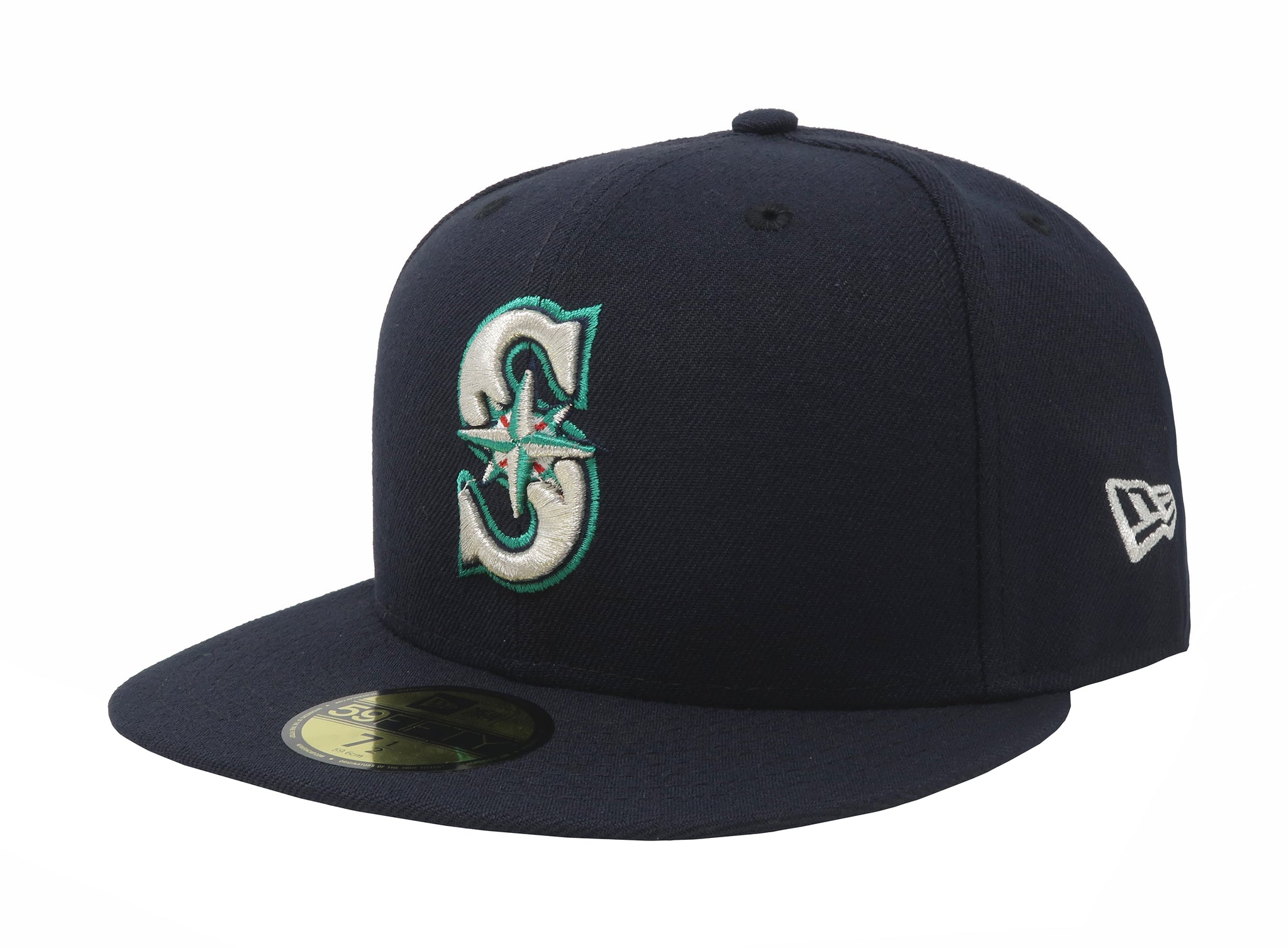 New Era 59Fifty Men's MLB Seattle Mariners Navy Fitted Game Cap