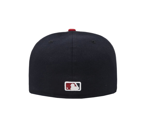 New Era 59Fifty Men's MLB Washington Nationals Navy/Red Fitted Cap